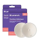 Lansinoh Waschbare Stilleinlagen - 8 Stück inkl. Wäschenetz - ultrasaugfähig...