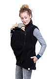 Viva la Mama - Trageweste aus Fleece, Zusatzfütterung für Tragejacke, Weste mit...