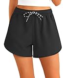 APTRO Damen Badeshorts Strandshorts Boardshorts Badehose Wassersport UV Schutz...