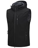33,000ft Weste Herren Outdoor Wasserdichte Softshell Ärmellose Jacke Bodywarmer...