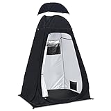 Camping Toilettenzelt riggoo Duschzelt Pop Up Umkleidezelt Privatsphäre Toilettezelt...