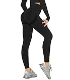 DUROFIT Scrunch Butt Leggings Damen High Waist Sport Leggings Po Push Up...