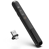 Presenter mit Laserpointer,Powerpoint Fernbedienung Präsentationsfernbedienung Pointer...