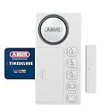 ABUS Time2Close Fensteralarm mit Countdown - Timer erinnert nach 5, 10 oder 15 Minuten an...