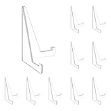 Kartenständer Acryl, 10 Stück Plastik Staffelei Transparente Karten Ständer...