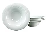CreaTable 16580, Serie GOURMET, Geschirrset Pastateller 30cm 4 teilig, 32 x 32 x...