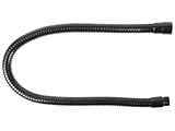 HQ-Power Schwanenhals für Mikrofon, 50 cm, schwarz, geeignet für Schwanenhalsmikrofone