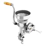 Metall Getreidemühle Manuelle Haferquetsche, Einstellbare Mohnmühle Gusseisen Kornmühle...