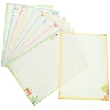 Alipis 50 Blatt Druckerpapier mit dekorativem Abschluss Farbiges dickes Kopier und...