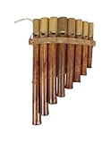Panflöte aus Bambus (Größe Durchschnitt) Musikinstrument