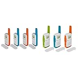Motorola Uni T42 Quad Pack Walkie-Talkie, blau orange, 13x2.5x4.5 cm & Talkabout T42...