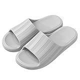 Damen Und Herren Pantoffeln PlüSch Pantoffeln Rutschfeste Winter Warm Badeschuhe PlüSch...