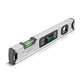 STAHLWERK Digitale Wasserwaage DW-400 ST aus Aluminium mit 400 mm Länge...