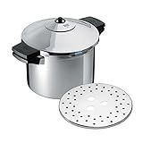 KUHN RIKON 3016 Schnellkochtopf/Dampfkochtopf DUROMATIC Inox Seitengriffmodell, induktion,...