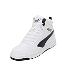 PUMA Unisex Rebound V6 Turnschuhe, Puma White Puma Black, 42 EU