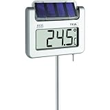 TFA Dostmann Avenue digitales Solar-Gartenthermometer, 30.2026, mit Lichtsensor,...