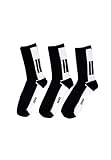 SOIKK Bambussocken 3er-Pack.Superweich,Premium-Komfort, Antibakteriell,Training, Socken...