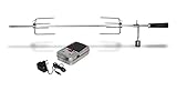 Enders Grillspieß 7903 für Gasgrill BOSTON 3 - 4 Brenner, Set aus Edelstahl, mit Motor -...