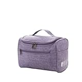 Groß Kosmetiktasche XXL Waschtasche Für Damen, Toiletry Bag Hanging Big, Tragbare...