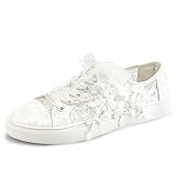 JIAJIA 8836 Hochzeitsschuhe Braut Turnschuhe Wohnungen Braut Tennisschuhe Spitze...