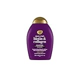 OGX Biotin & Collagen Shampoo (385 ml), kräftigendes Haarshampoo für feines & dünnes...