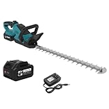 Akku Grasschere Strauchschere mit Akku 21V 4,0A 52cm / 20.5 inch gartenschere Heckenschere...