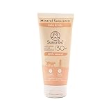 Suntribe Mineralische Baby & Kinder Bio-Sonnencreme LSF 30/100 ml, Parfümfrei -...