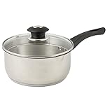 Russell Hobbs RH02631 16-cm, 1.4 L Stielkasserolle, einfaches Abgießen, mit...