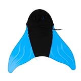 DNFUN Mermaid Schwimmflossen für Kinder, verstellbare Mermaid Design Schwimmen Tauchen...