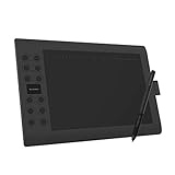 GAOMON M106K PRO Grafiktablett zum Zeichnen & zur Fotobearbeitung mit 8192...