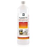 Höfer Chemie 6 x 1 L FLAMBIOL® Bioethanol 96,6% Premium für Ethanol Kamin, Ethanol...