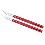 Exacto Messer Multifunktionales Hobbymesser mit präziser Führung für das Handwerk (Rot)