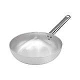 Pentole Agnelli ALMA111B32 Sauteuse, röhrenförmiger Griff, professionelles Aluminium, 32...