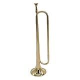 Btuty Trompete, Messingmaterial mit Ausguss, für Schulband/Militär-Orchester, für...