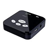 Junguluy Bluetooth 5.0 Sender Empfänger HiFi Wireless Audio Adapter 2-In-1 Bluetooth...