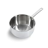 BK Bright Edelstahl Induktionskochpfanne 20 cm, Polierte Außenseite, Stay Cool Griff,...