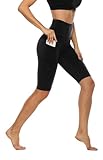 Anwell Sportleggings für Mädchen Blickdicht Sporthose kurz High Waist with...