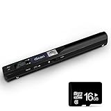 AOZBZ Tragbarer Dokumentenscanner, 900 DPI, Handgerät, USB-Bildscanner, A4,...