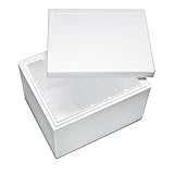 Storopack 6x Styroporbox mit Deckel 101 Liter in Folie verpackt