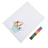 KICHOUSE Fingerabdruck-check-in-malerei Leere Leinwand Babygeschenke Leinwand Mit...