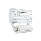 Leifheit Wandrollenhalter Parat F2 ComfortLine-Serie für insgesamt 3 Rollen,...