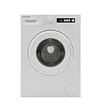 Telefunken W-6-1200-W Waschmaschine (6 kg / 1200 U/Min) mit LED Display, Mengenautomatik...
