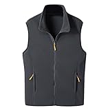 Meggsnle Wintermantel Stehkragen Herren warme und atmungsaktive Outdoor Jacke für alle...