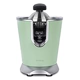 H.Koenig Elektrische Zitruspresse Professional Hebel INOX Pastellgrün AGR88...