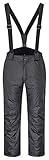 icefeld Herren Winterhose / Thermohose / Schneehose PFC frei, schwarz in M