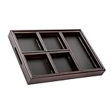TIDTALEO 1 Satz Palettenset Aus Holz Essenstablett Fruchttablett Aus Holz Obstschale Aus...