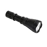 lerwliop Tauchen Taschenlampe 3XT6 Anti Rutsch Taschenlampe Multifunktionslampe Notlicht