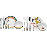 WMF Paw Patrol Kinder Geschirrset 6-teilig, Kindergeschirr mit Kinderbesteck Edelstahl, ab...
