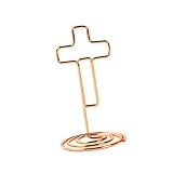 100 Stück Metall-Notiz-Clip-Halter, Tischnummernhalter, Metallstruktur für Zuhause und...