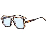 Long Keeper Retro Pilot Sonnenbrille Herren Damen 70er Jahre Flache Pilot...